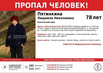 На Камчатке ведутся поиски пенсионерки