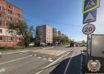 Внедорожник сбил женщину на Космическом проезде в Петропавловске